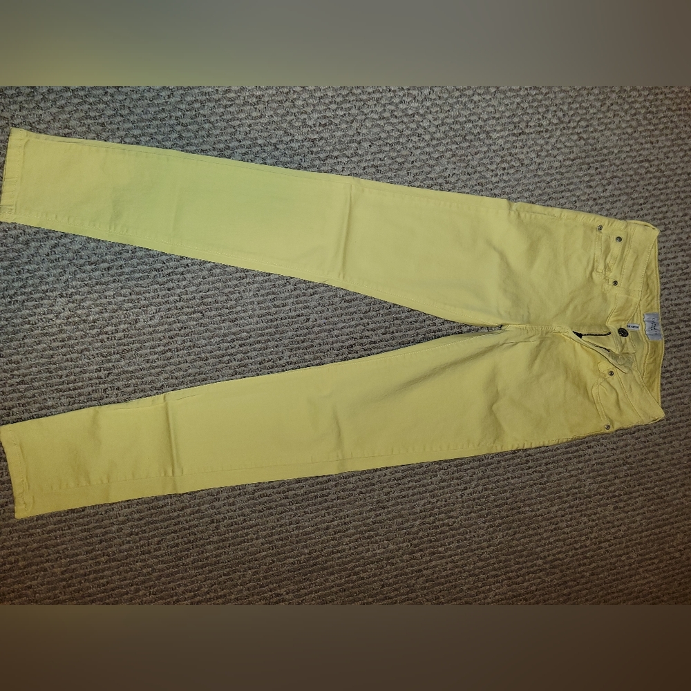 Womens Celebrity Pink jayden skinny jeans yellow size 3